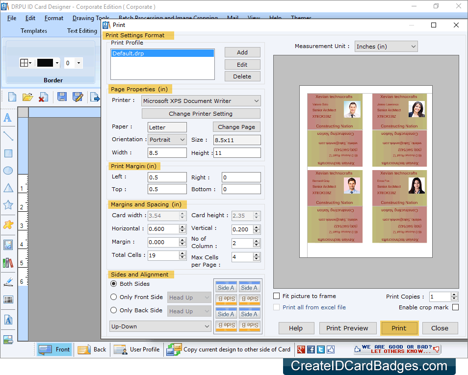 Print designed ID Cards Print designed ID Cards