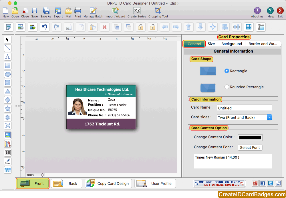 Design ID Card Design ID Card