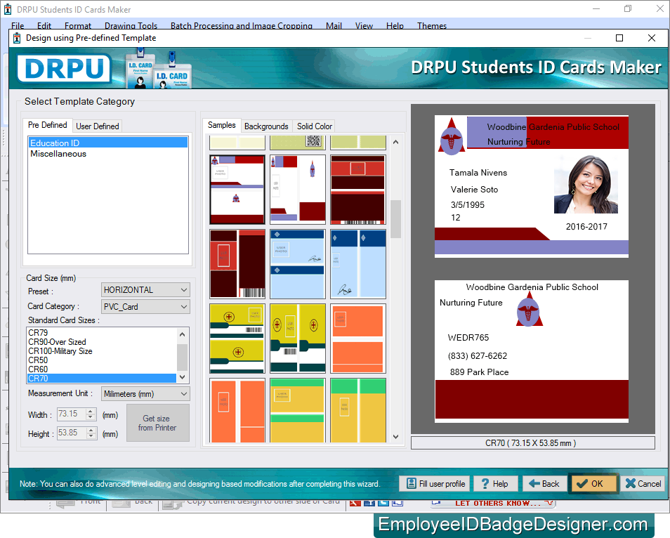 Designed ID Card Designed ID Card