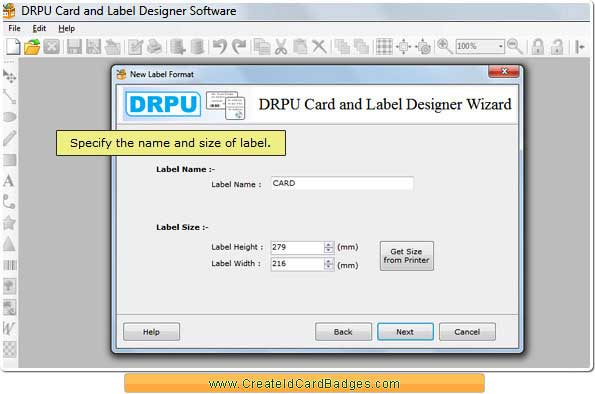 Card and Label Maker Software screenshot