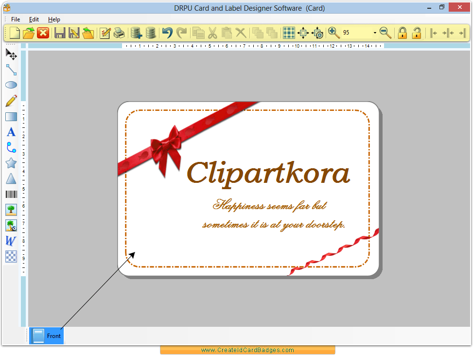 Design multiple cards using Card and Label Maker Software