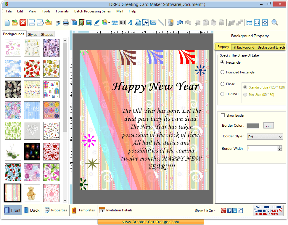Designed Greeting card Designed Greeting card