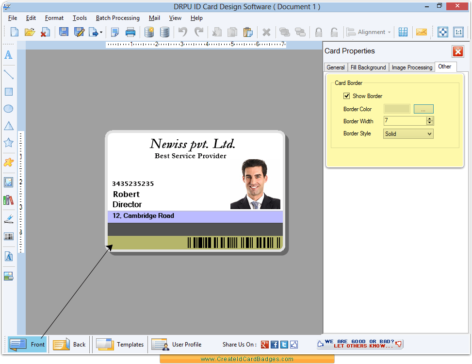 Designed ID Card Designed ID Card